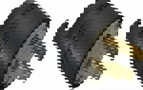 Straight Blade Plug: 14-30P, Black & White